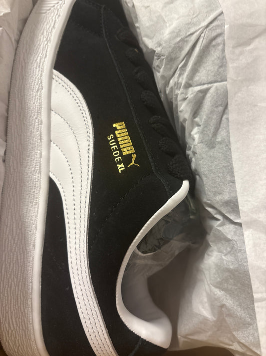 Puma Suede XL, schwarz/weiss, Größe wählbar