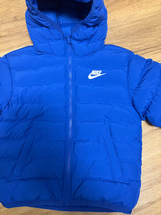 Nike Kinder Winterjacke in blau, Größe wählbar