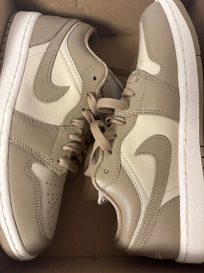 Air Jordan 1 low, Brauntöne , Größe 39