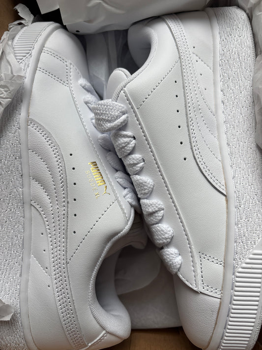 Puma Suede XL, weiss, Größe 38