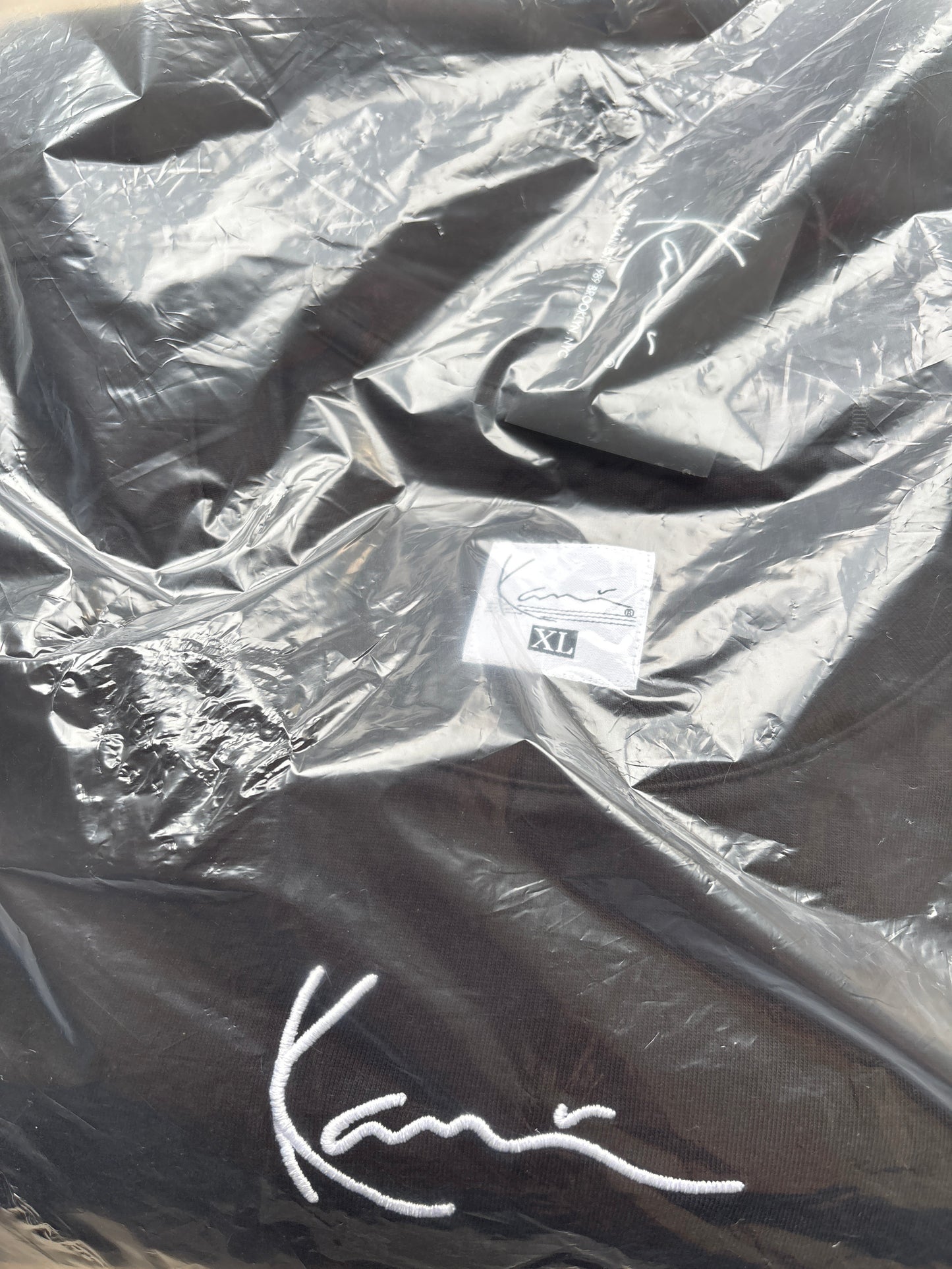 Karl Kani Shirt, Größe XL, schwarz, 2er Set