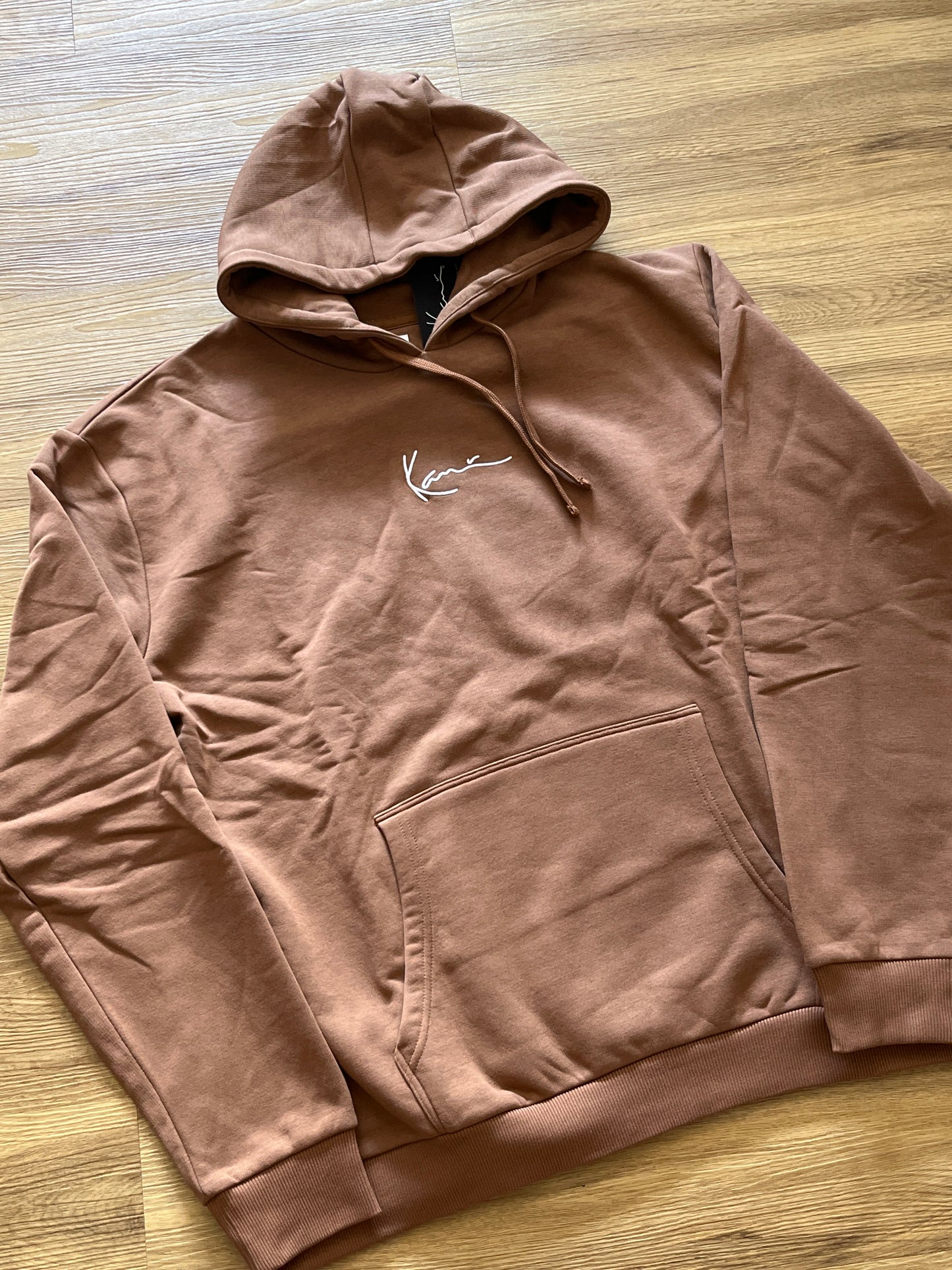 Karl Kani Hoodie in braun, Größe XL