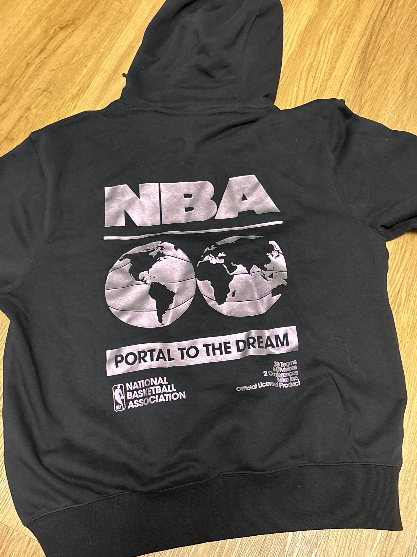 Nike NBA Hoodie in schwarz, Größe M
