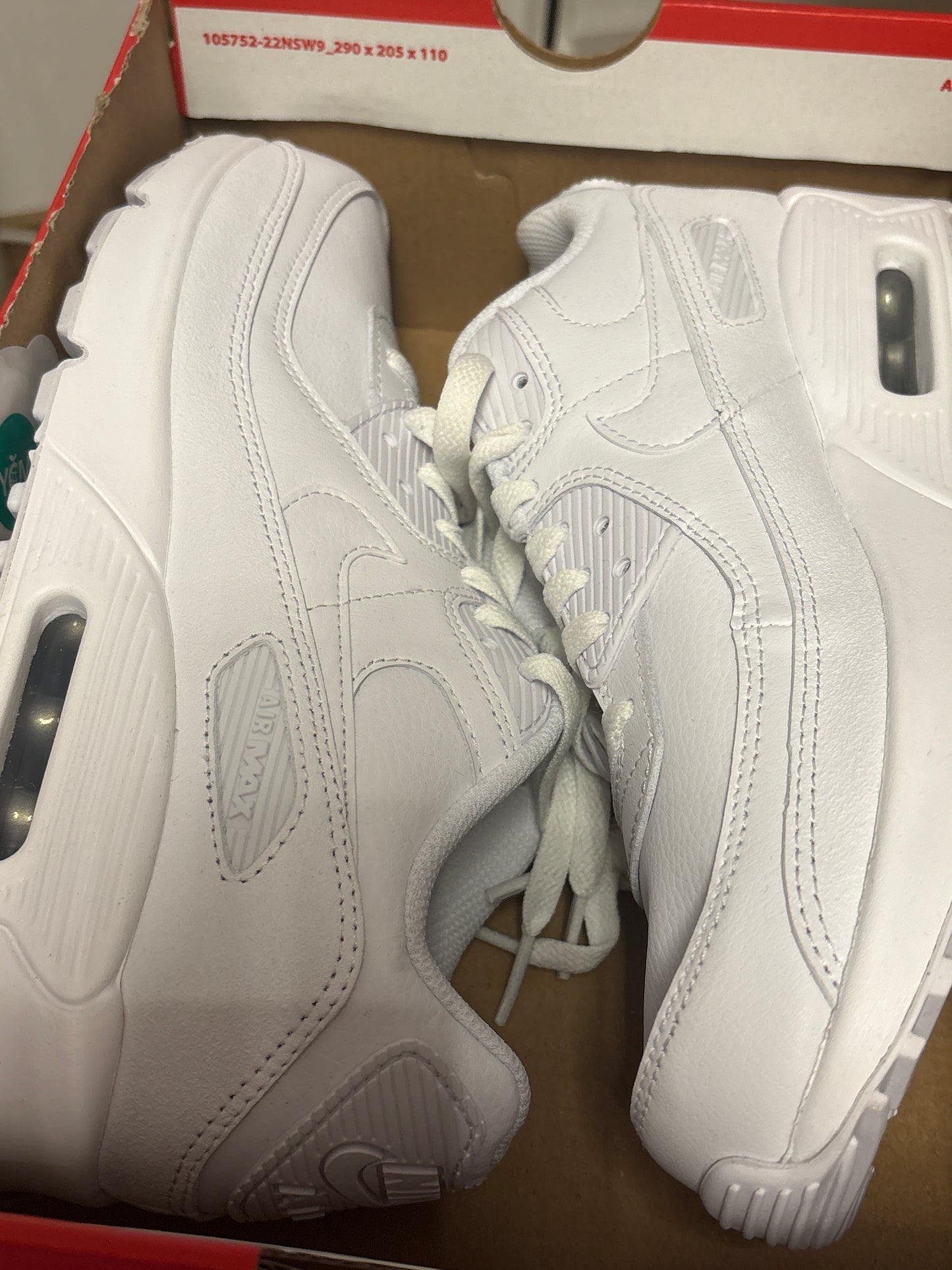 Nike Air Max 90 LTR in weiß, Größe 39.