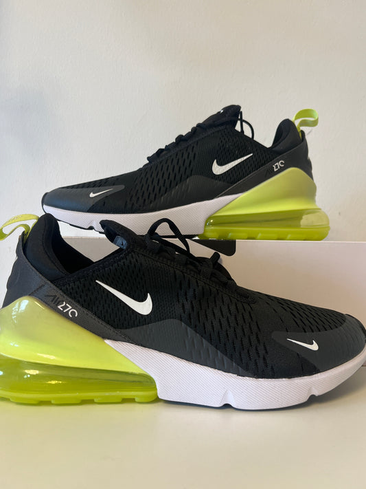 Nike Air Max 270 in weiss/gelb/schwarz, Größe 46