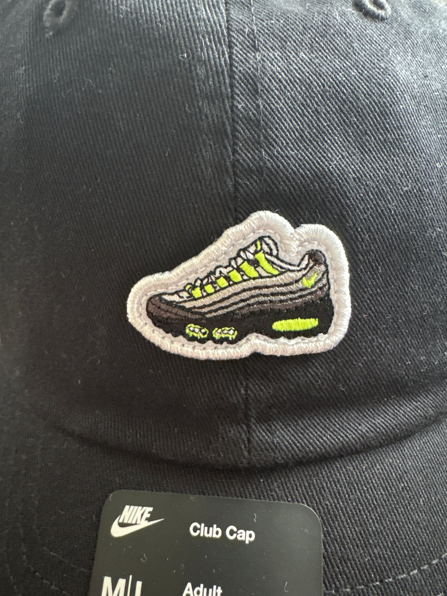 Nike Cap Air Max 95, schwarz , Größe wählbar