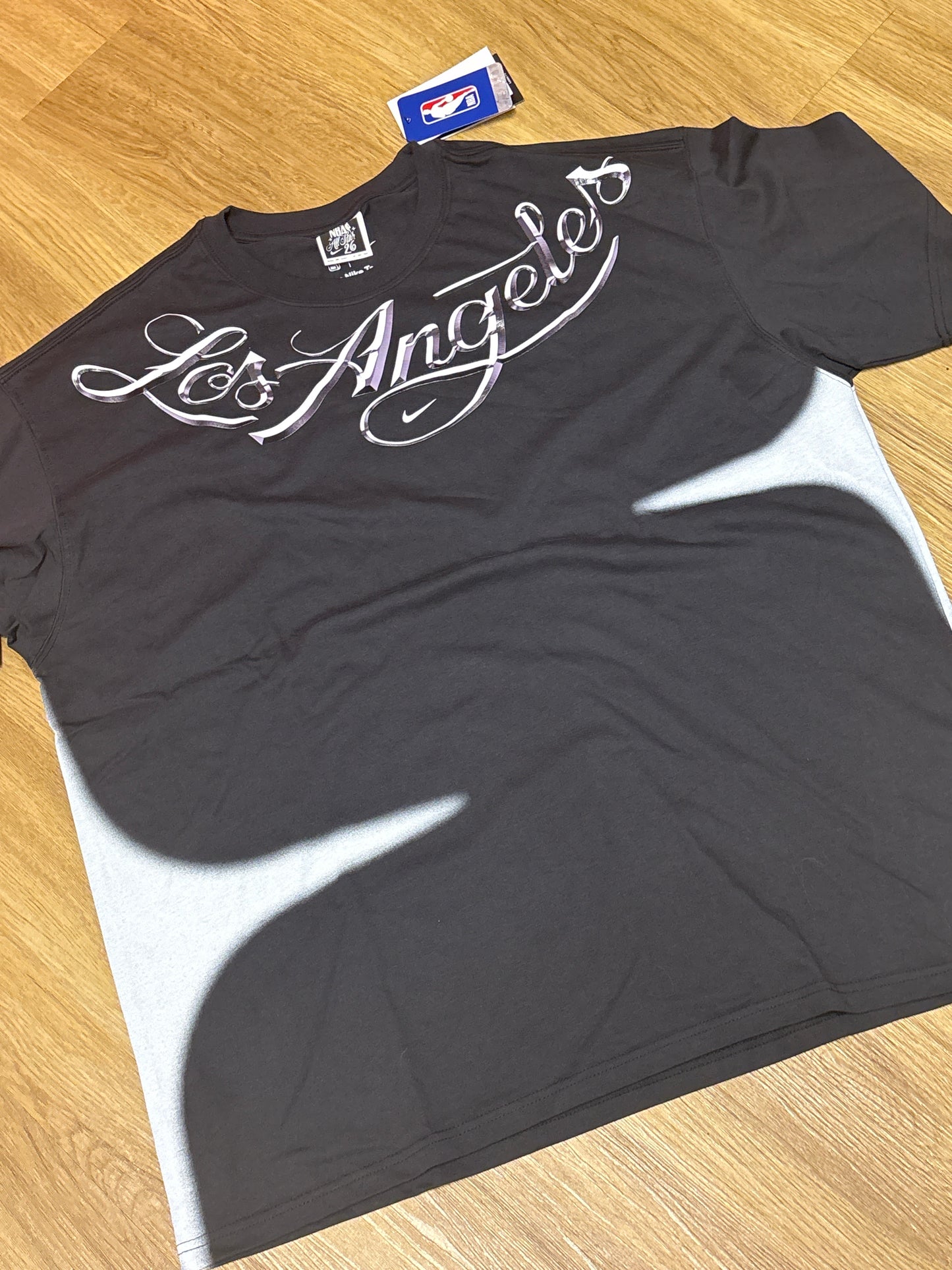 NBA All Stars Tshirt in schwarz/weiß, Größe XL