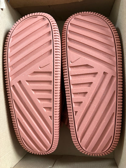 Nike Badelatschen Calm Mule, Größe 39 , Farbe altrosa