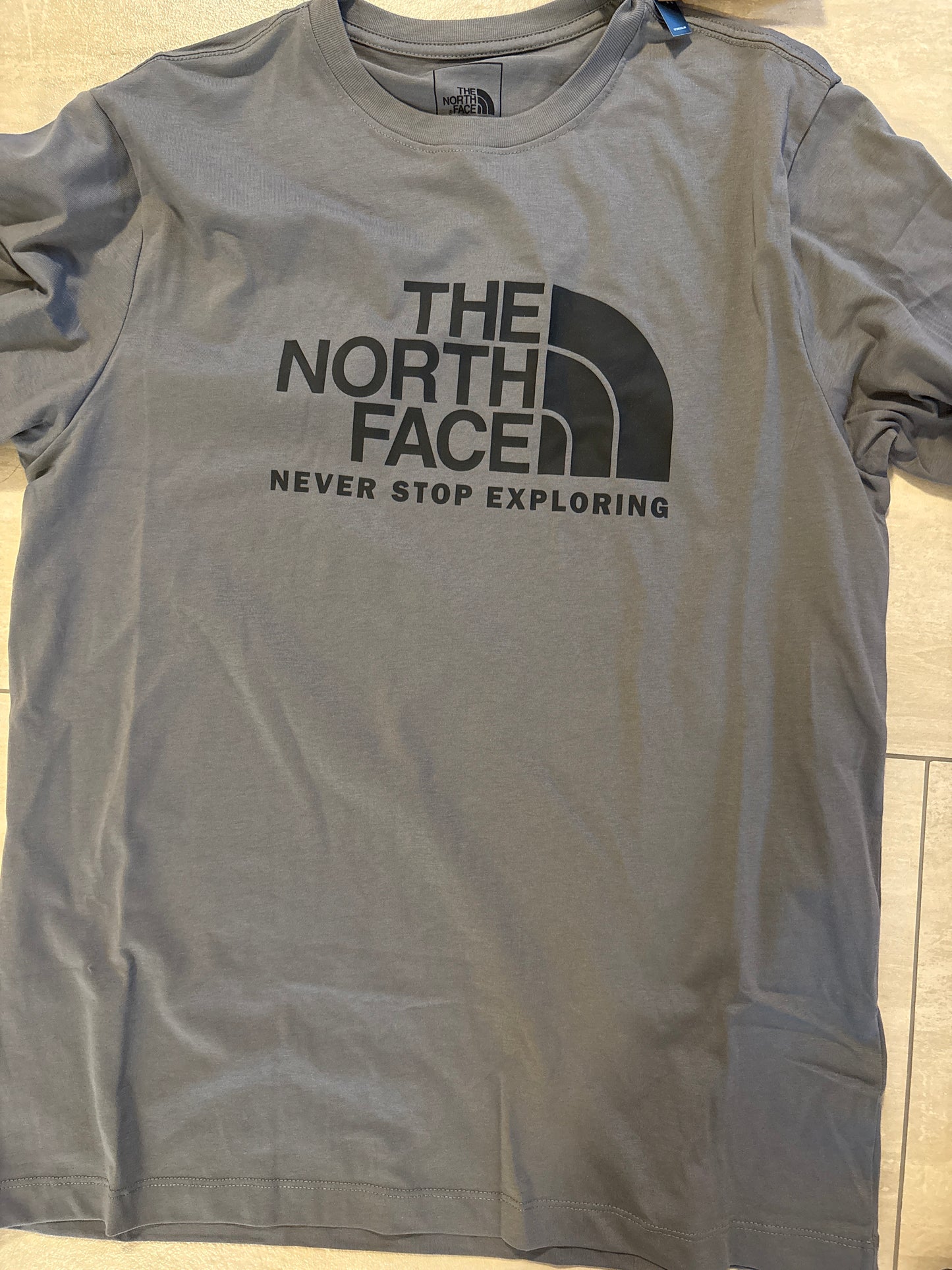 The North Face Herren Shirt in dunkelgrau, Größe wählbar