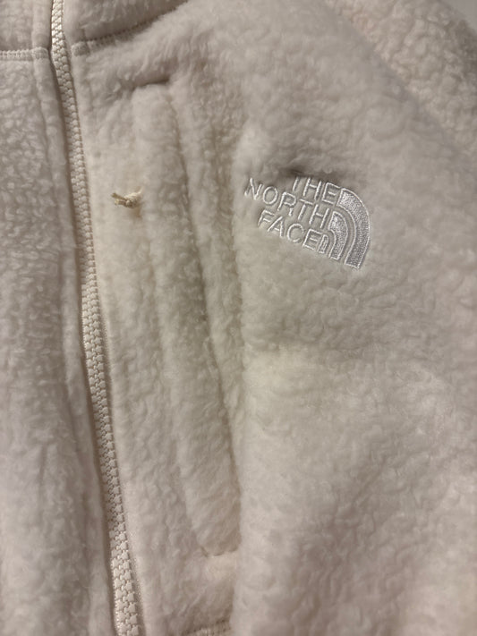 North Face Plüsch Jacke  in weiss, Grösse wählbar