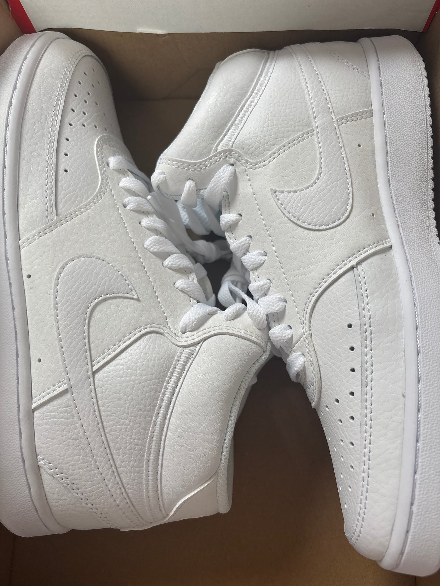 Nike Court Vision Mid , Gr. 40,5 in weiss