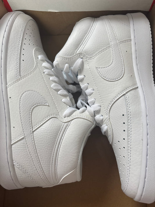 Nike Court Vision Mid , Gr. 40,5 in weiss