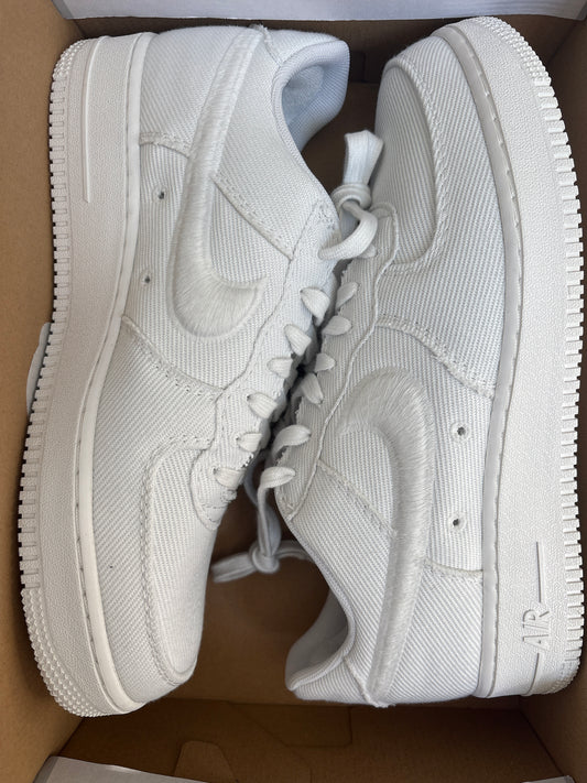 Nike Air Force 1 in weiss Stoff, Größe wählbar