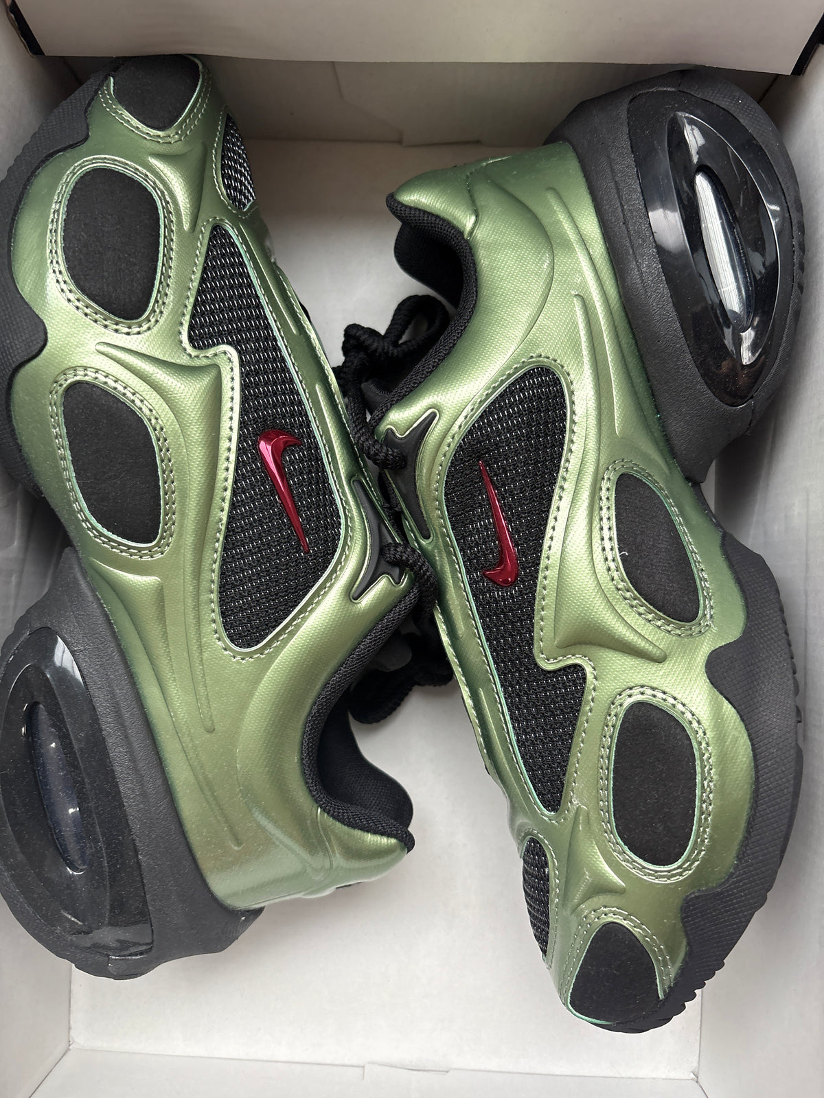 Nike Air Max Muse, grünton/schwarz Größe 38