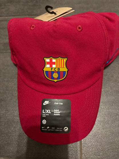 Nike FC Barcelona Cap in rot, Größe L/XL
