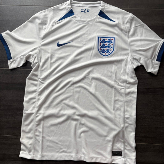 Nike Trikot, Nationalmannschaft England, Größe M in weis/blau