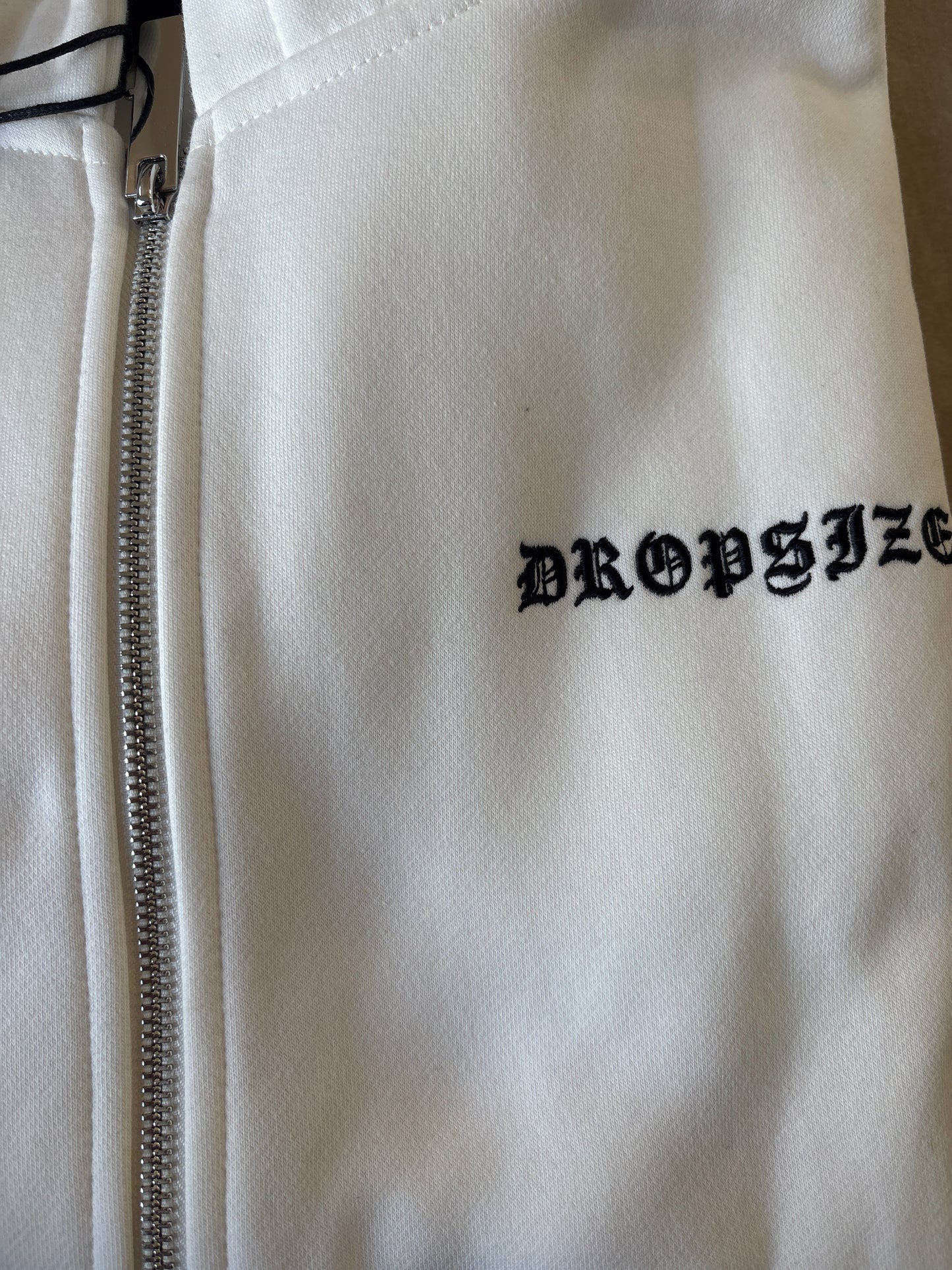 Dropsize Joggingjacke, Größe XXL, creme