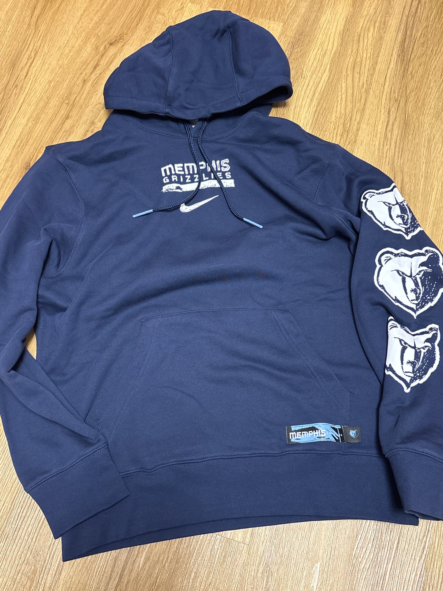 Nike Hoodie Memphis Grizzlys in dunkelblau, Größe wählbar