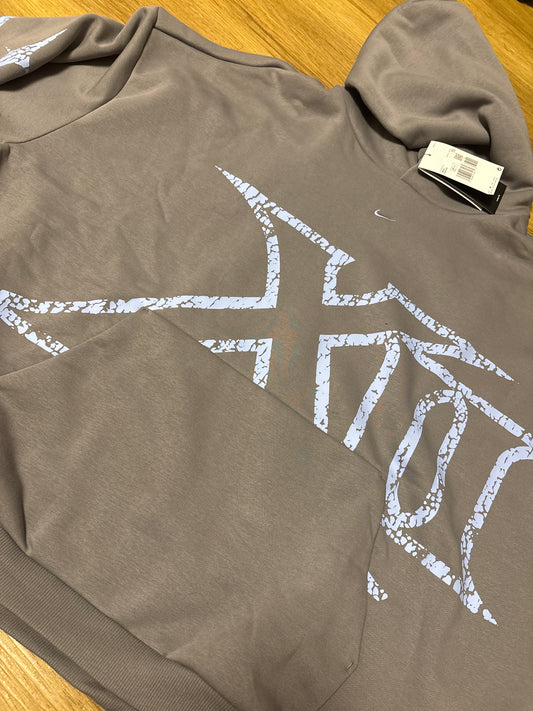 Nike Hoodie in grau/blau, Größe XXL