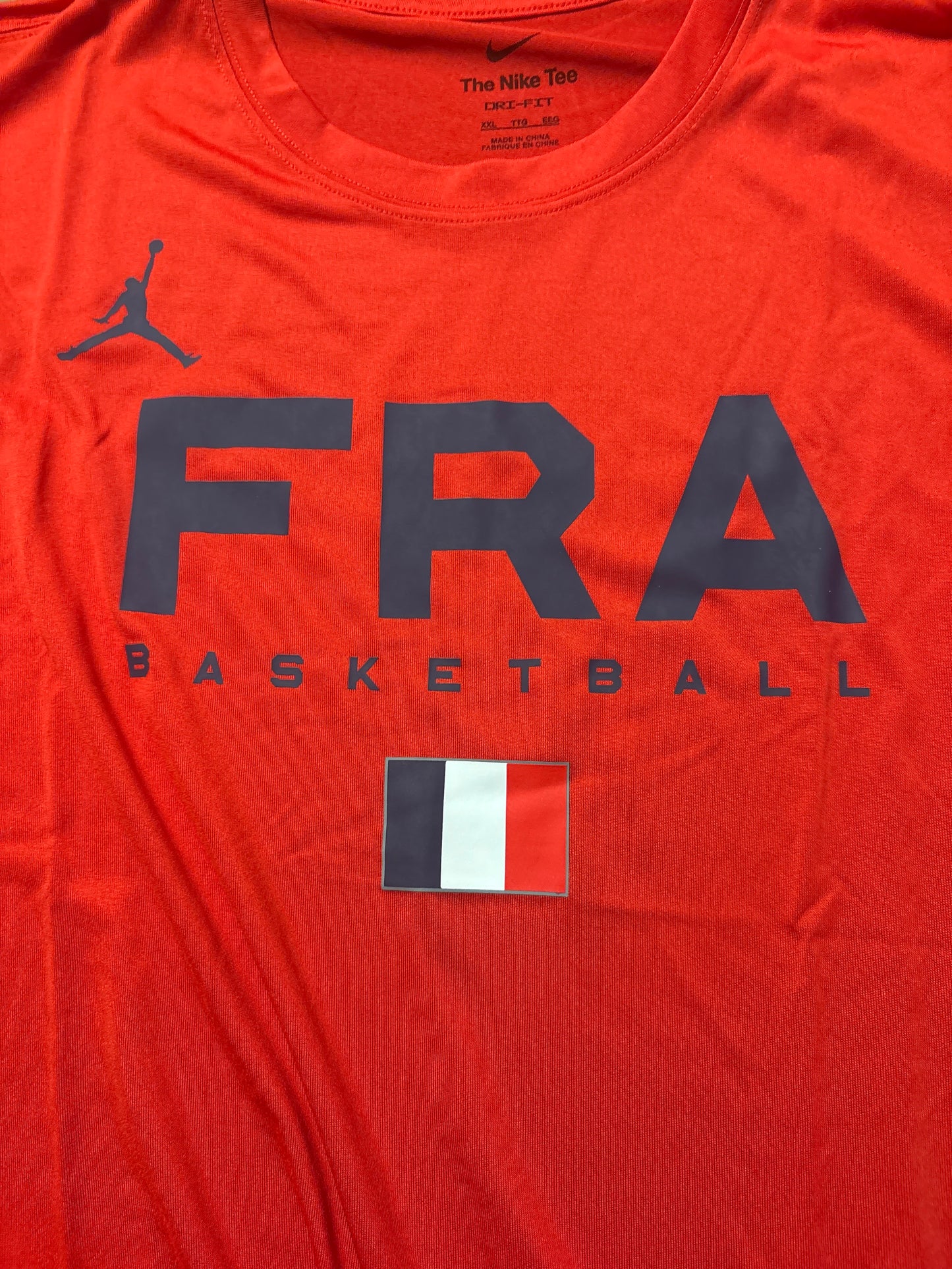 Nike Frankreich Trägershirt, Größe XXL in rot