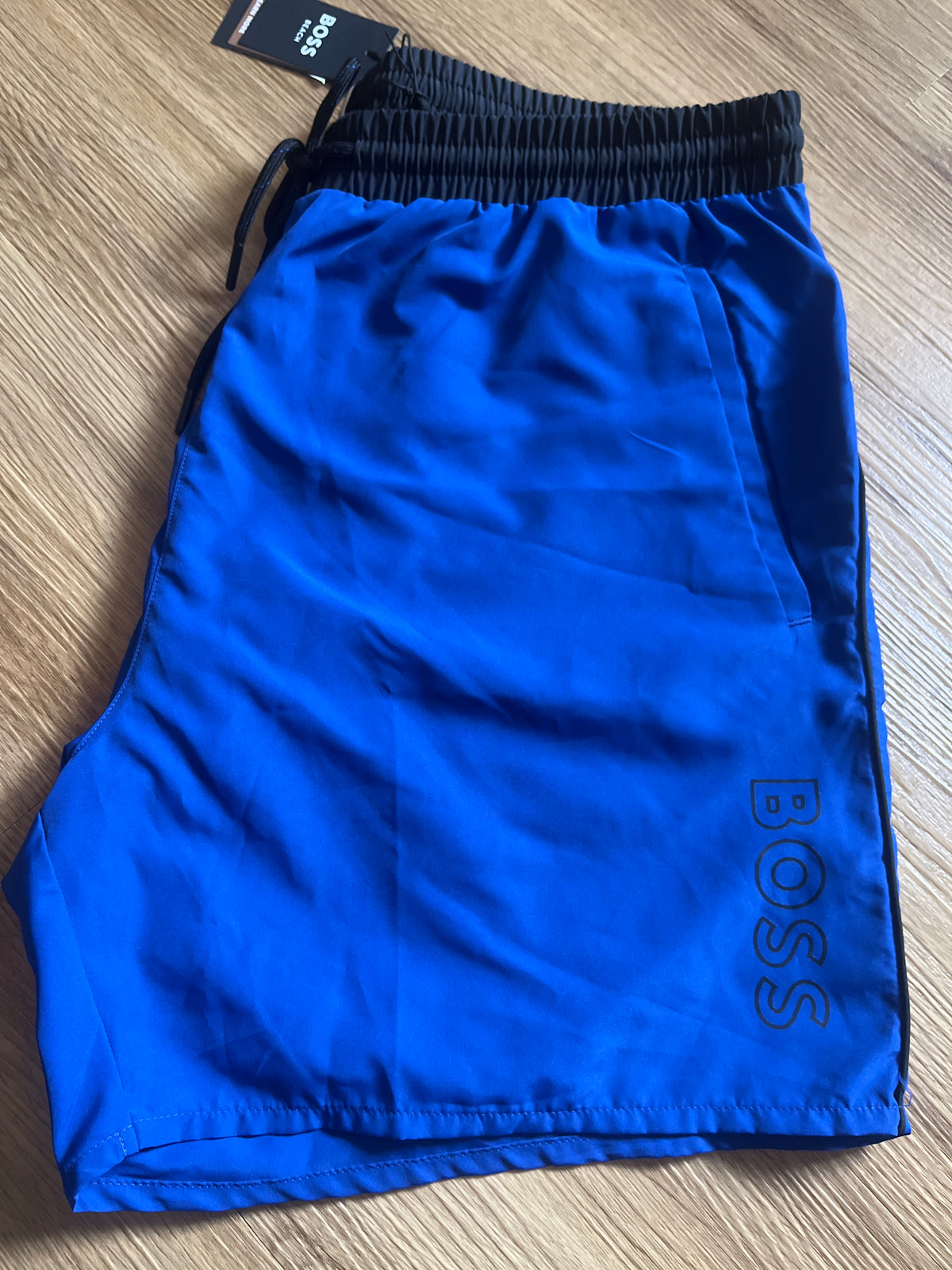 Boss Badehose in dunkelblau/schwarz, Größe wählbar