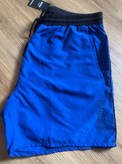 Boss Badehose in dunkelblau/schwarz, Größe wählbar