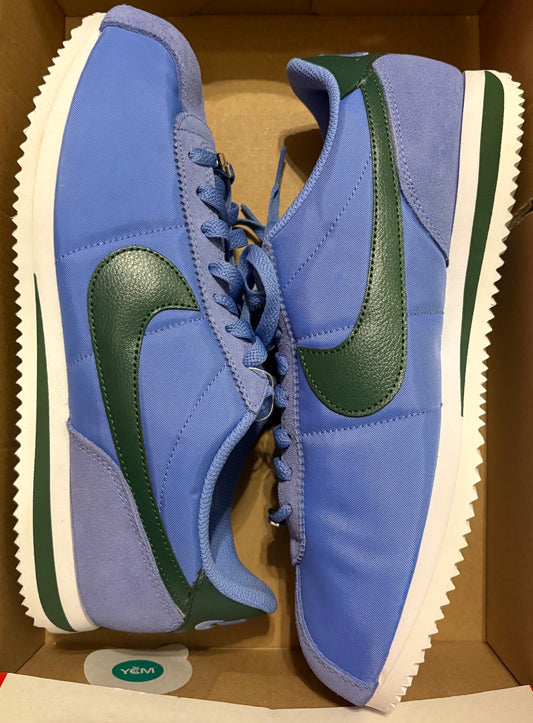Nike Cortez blau/grün, Größe wählbar