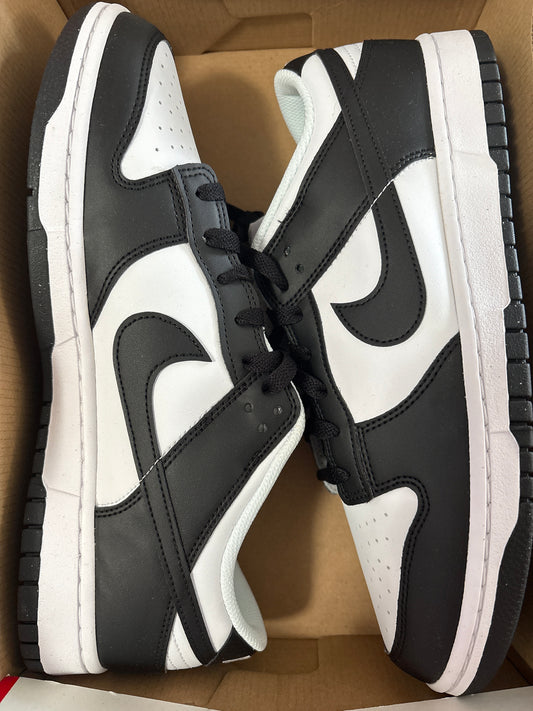 Nike Dunk low, weiss/schwarz, Größe wählbar