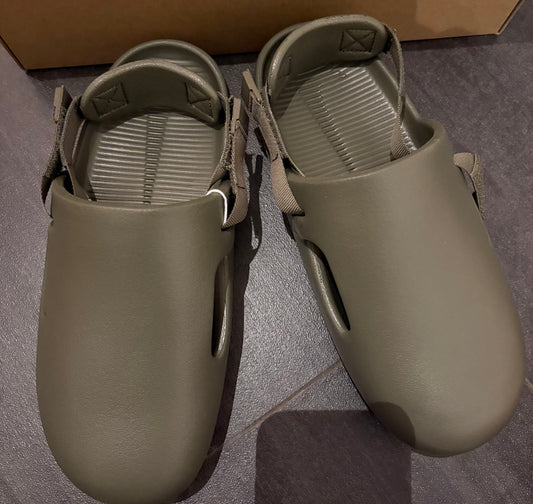 Nike Badelatschen Calm Mule, Größe wählbar , Farbe dunkelgrün