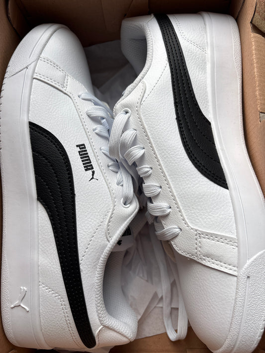 Puma Grounded SL, weiss/schwarz, Größe 42