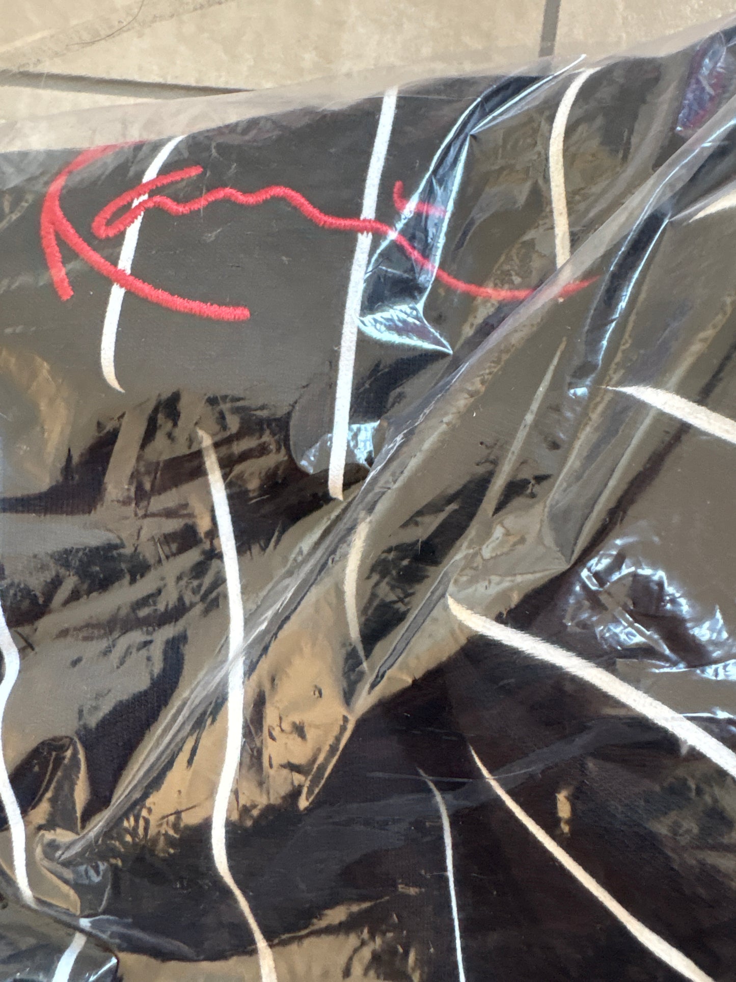 Karl Kani Shirt, Größe XL, schwarz/weiss/rot