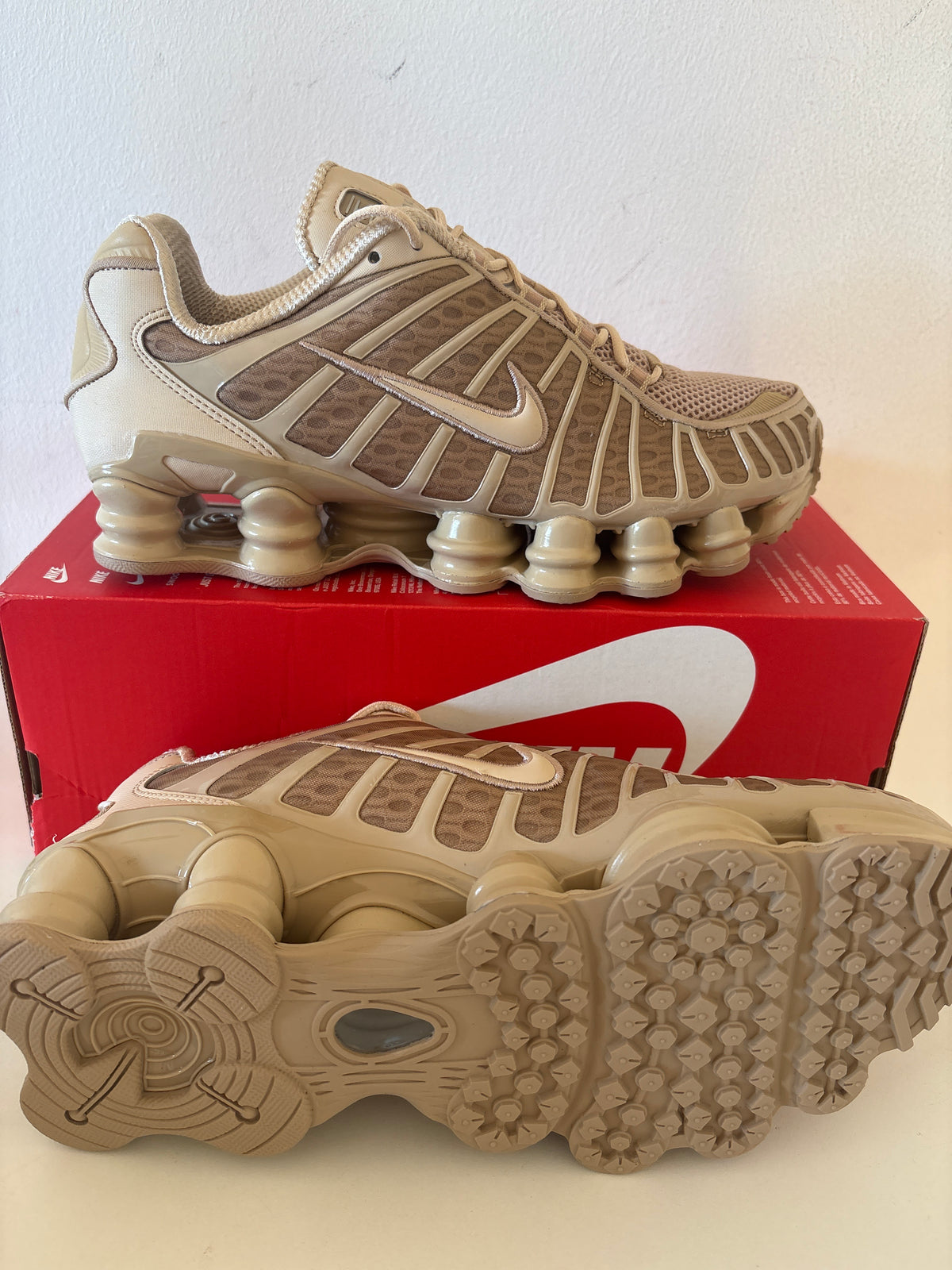 Nike Shox TL in braun, Größe wählbar