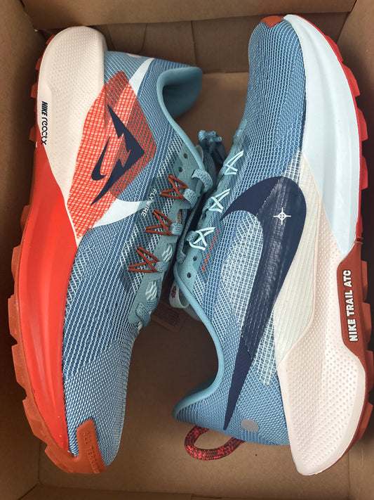 Nike Reactx Pegasus Trail 5 braun/weiss/blau, Größe 45