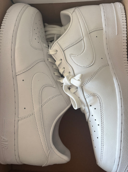 Nike Air Force 1, Größe 47,5 in weiss
