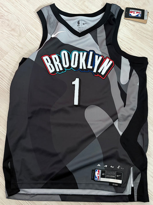 Nike NBA Trikot Brooklyn Nets, Größe wählbar in bunt, Bridges