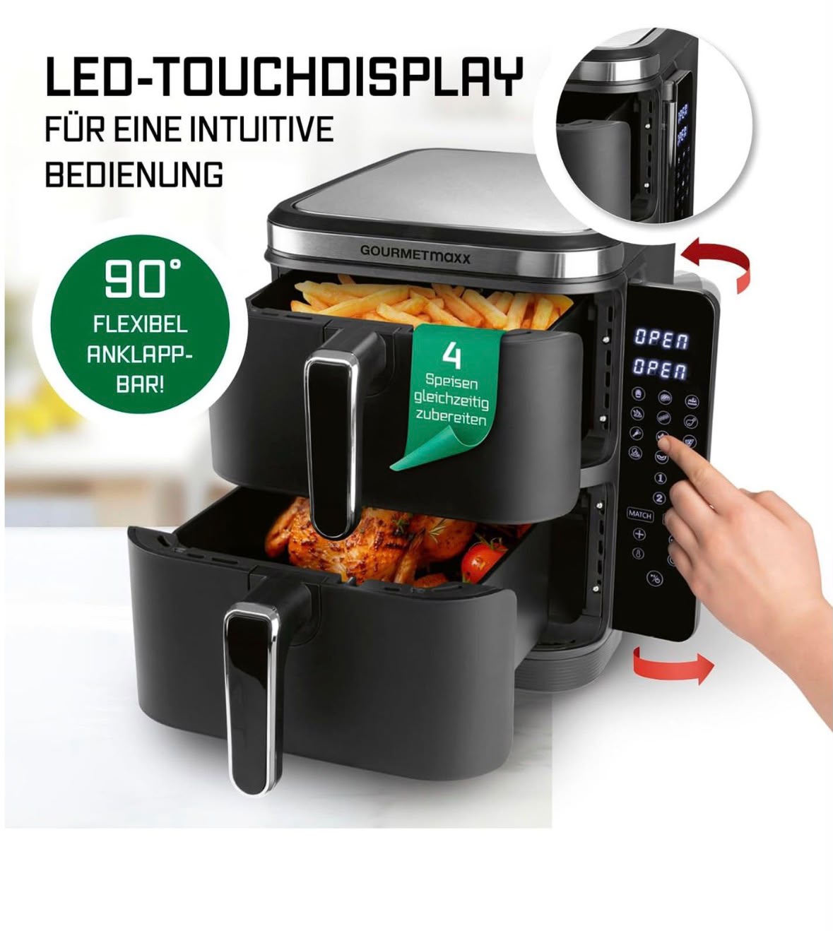 Gourmetmaxx Airfryer