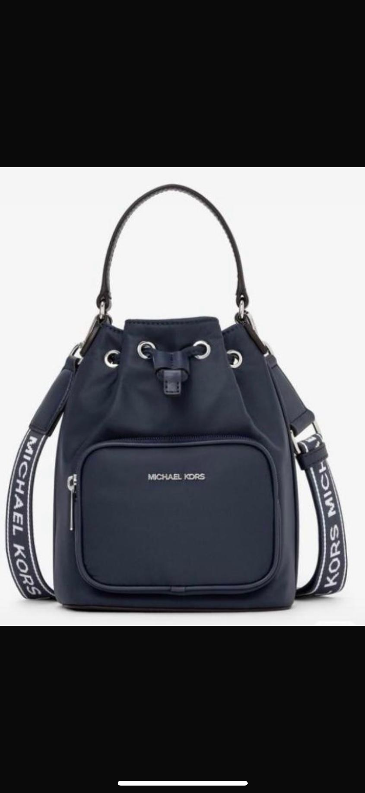 Michael Kors Rucksack klein Marine blau