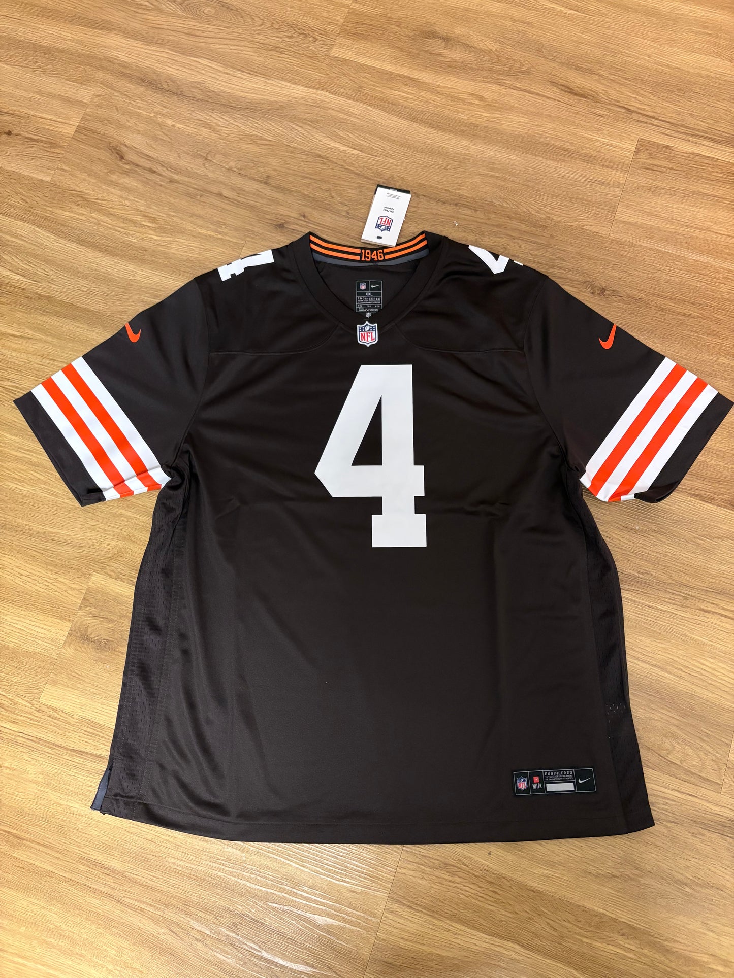 Nike NFL Trikot Cleveland Browns, Größe wählbar in braun