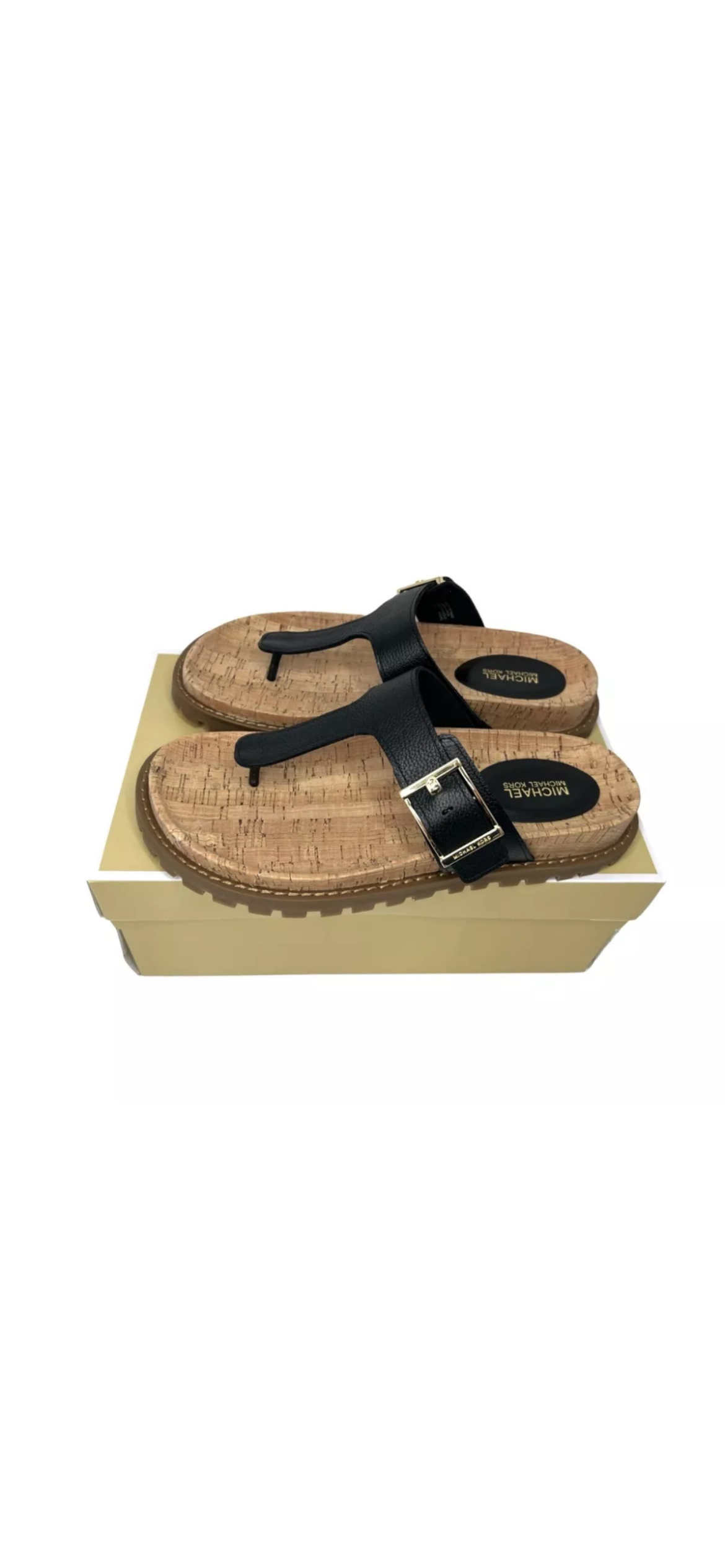 Michael Kors Sandale "Easton Flat Thong" Black Gr. Wählbar