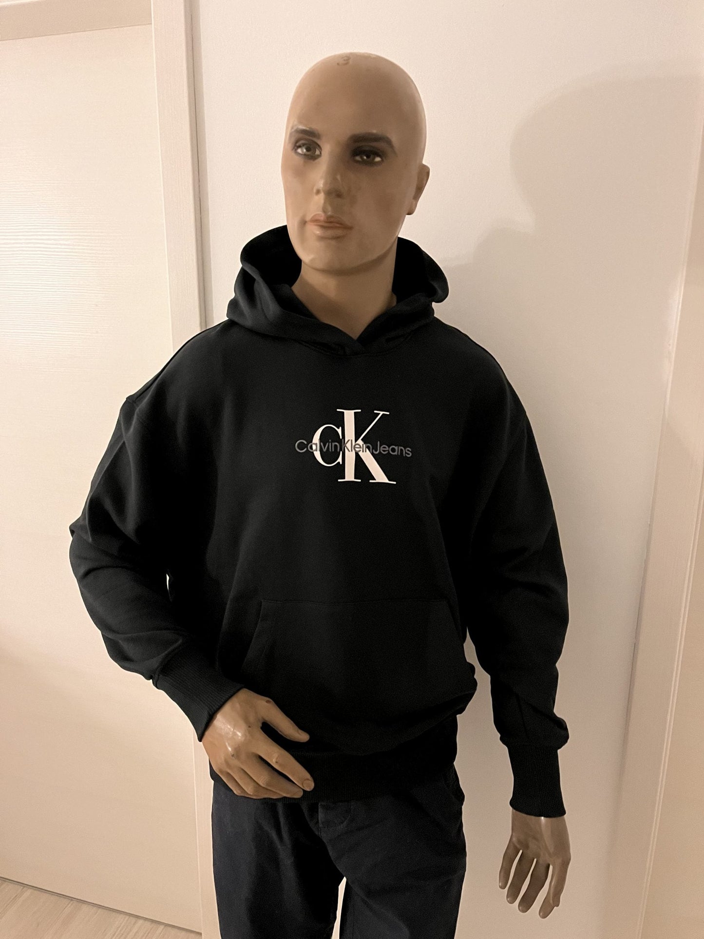 Calvin Klein Herren Hoodie Größe wählbar schwarz