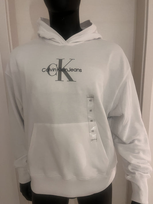 Calvin Klein Hoodie Größe XS weiß