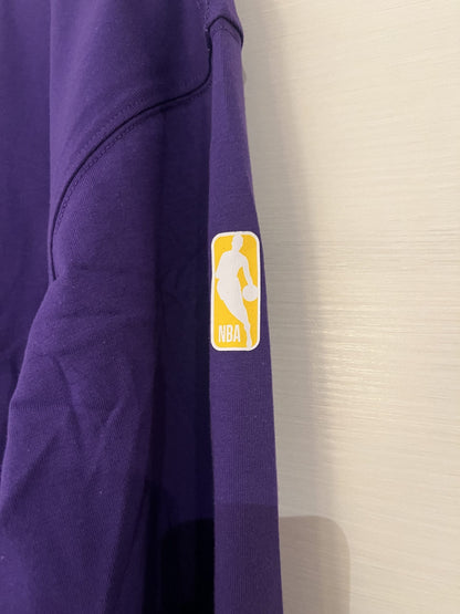 Nike NBA Sweatshirt/Pulli Los Angeles Lakers Herren Größe S in gelb/lila