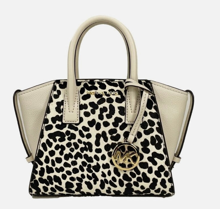 Aktion Michael Kors Avril XS Tasche in creme multi