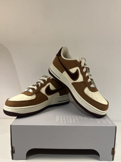Nike Airforce 1 weiss/braun Gr. Wählbar