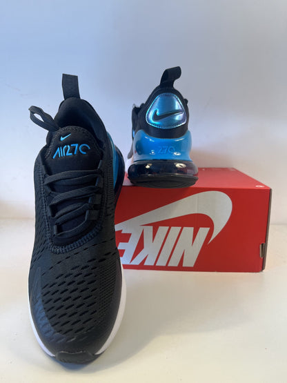 Nike Air Max 270 Größe 39 in schwarz/weiss/hellblau