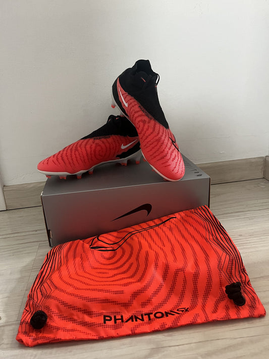 Nike Phantom GX Elite DF FG in rot/schwarz, Größe 39 ( Fussballschuh )