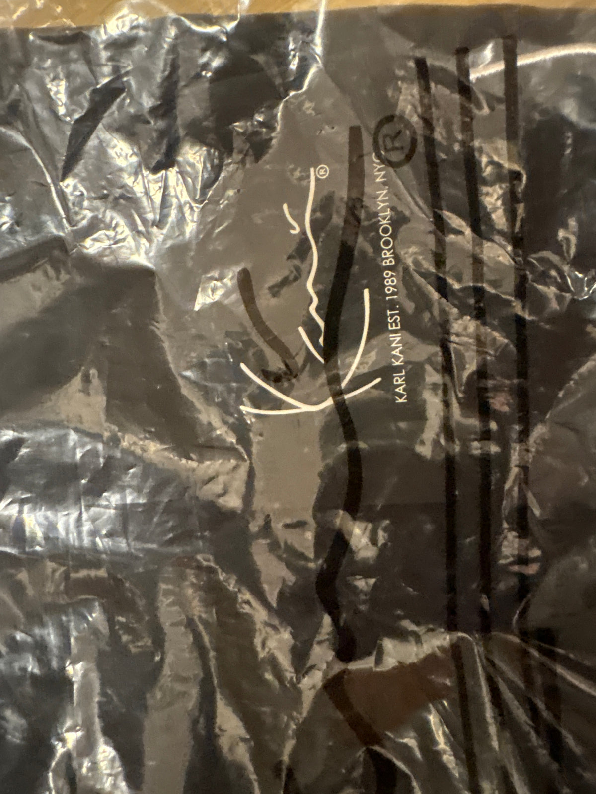 Karl Kani Shirt ohne Ärmel in schwarz, Größe L