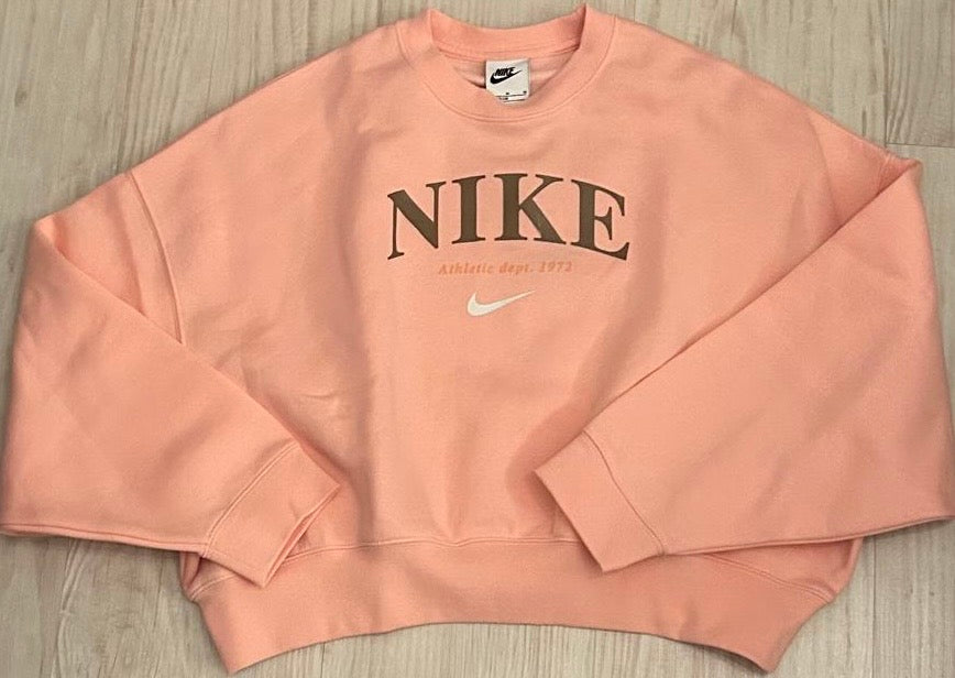 Nike Kinder Pulli in Lachs, Größe M